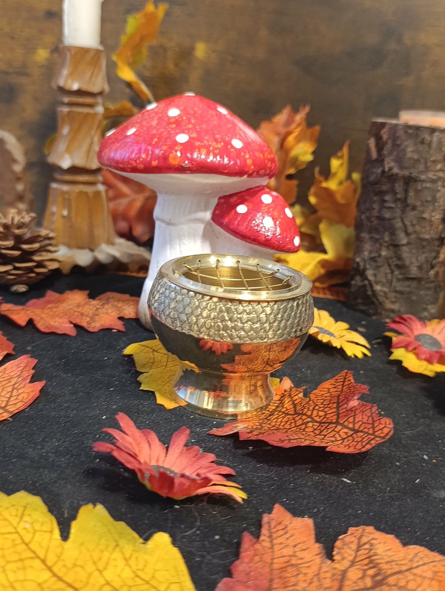 Encensoir Laiton doré