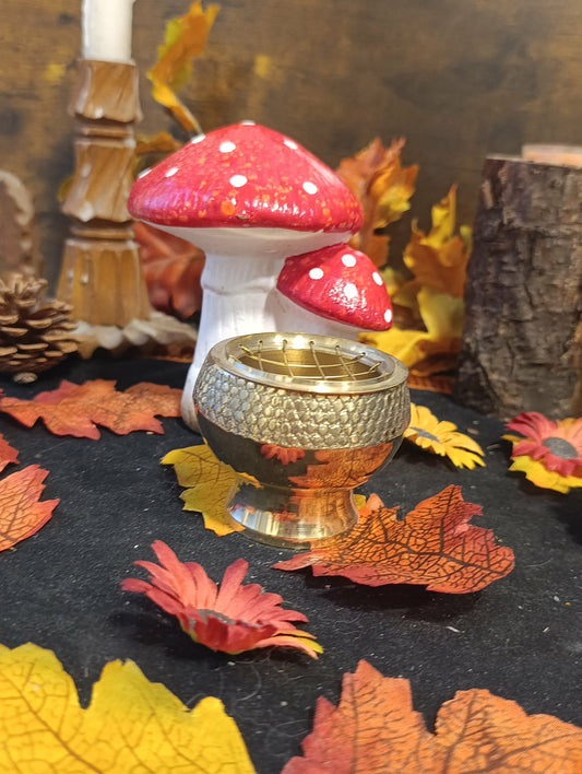 Encensoir Laiton doré