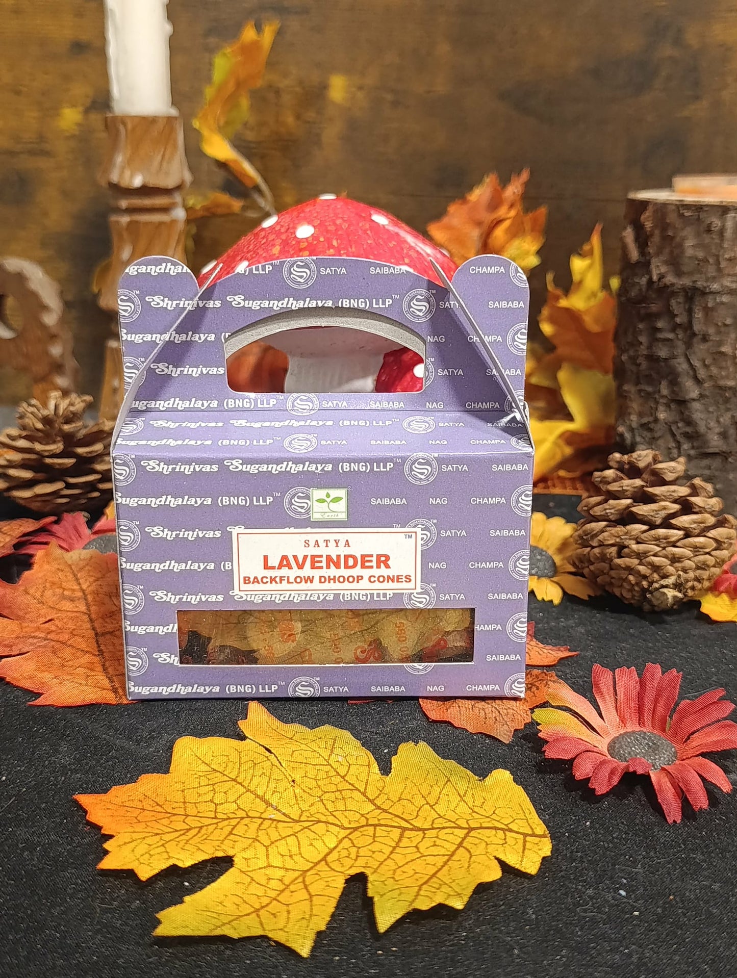 Satya Cône à refoulement Lavande