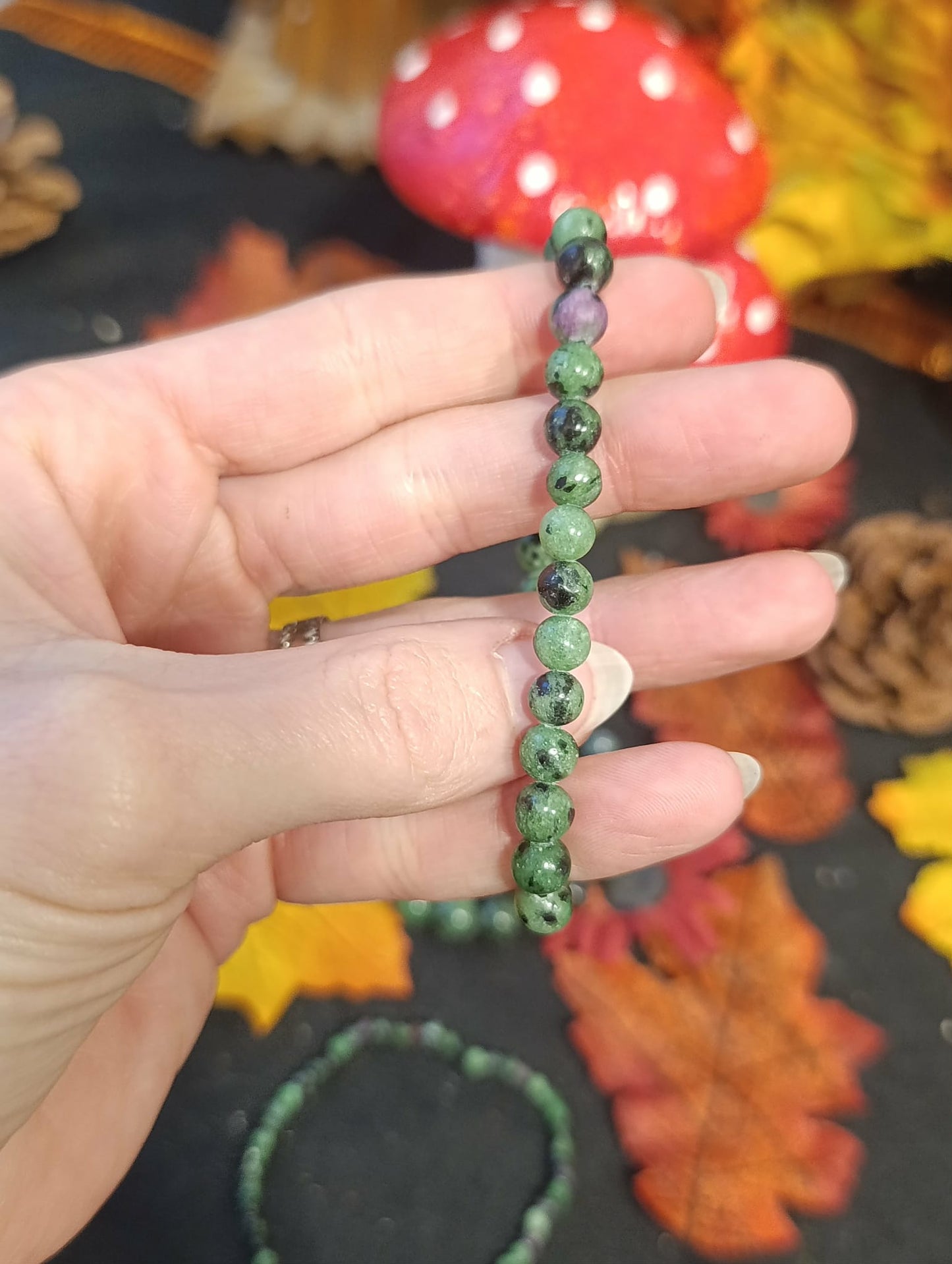 Bracelet Rubis Zoïsite