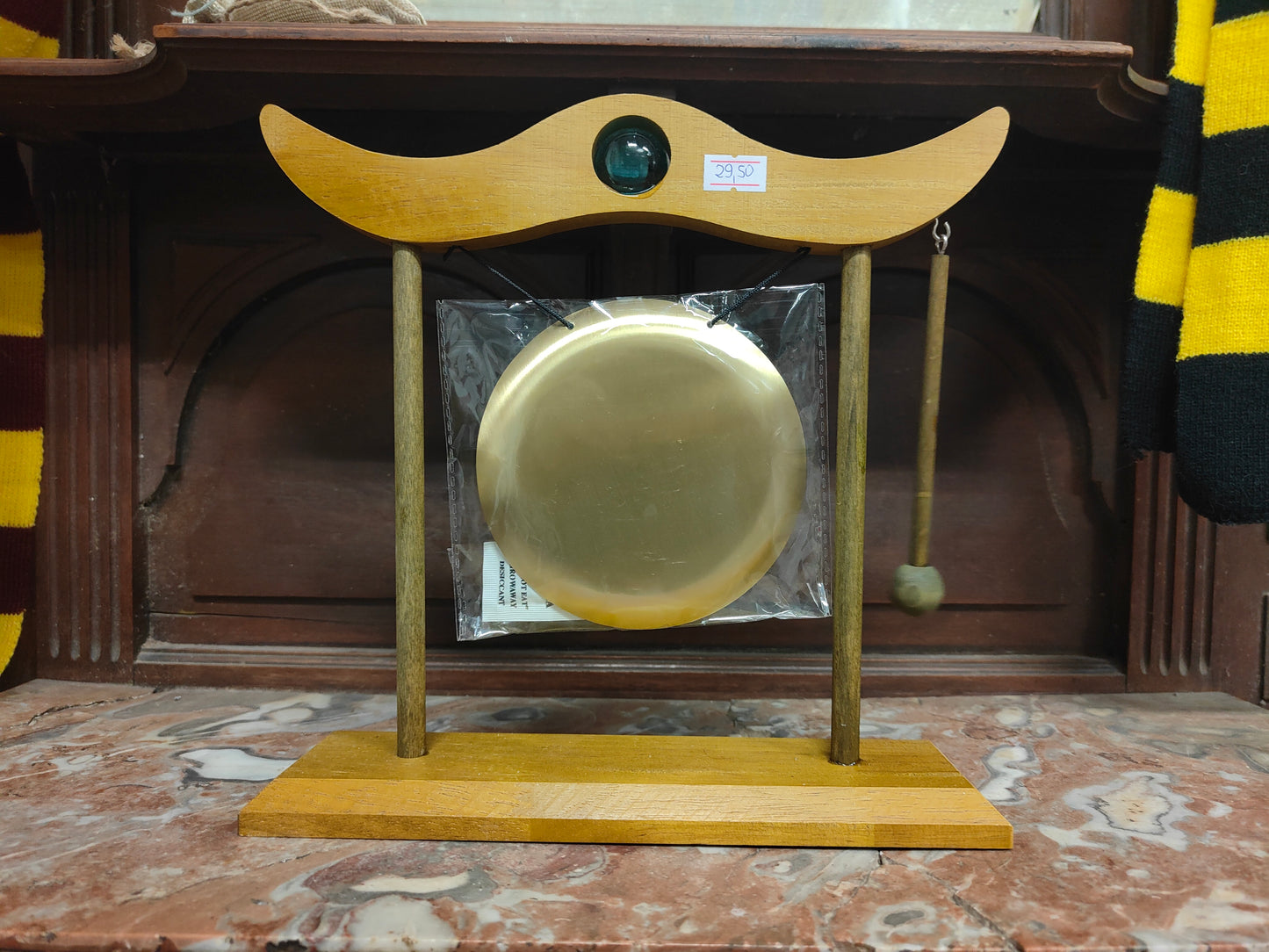 Gong de table en bois