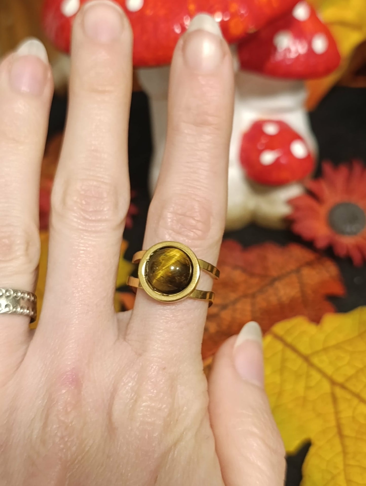 Bague Azélys Œil de Tigre