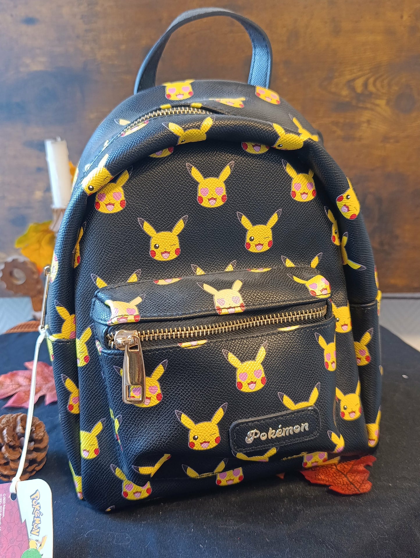 Sac à dos pokémon pikachu coeur