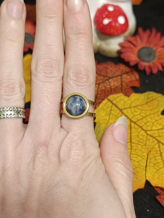 Bague Azélys Sodalite