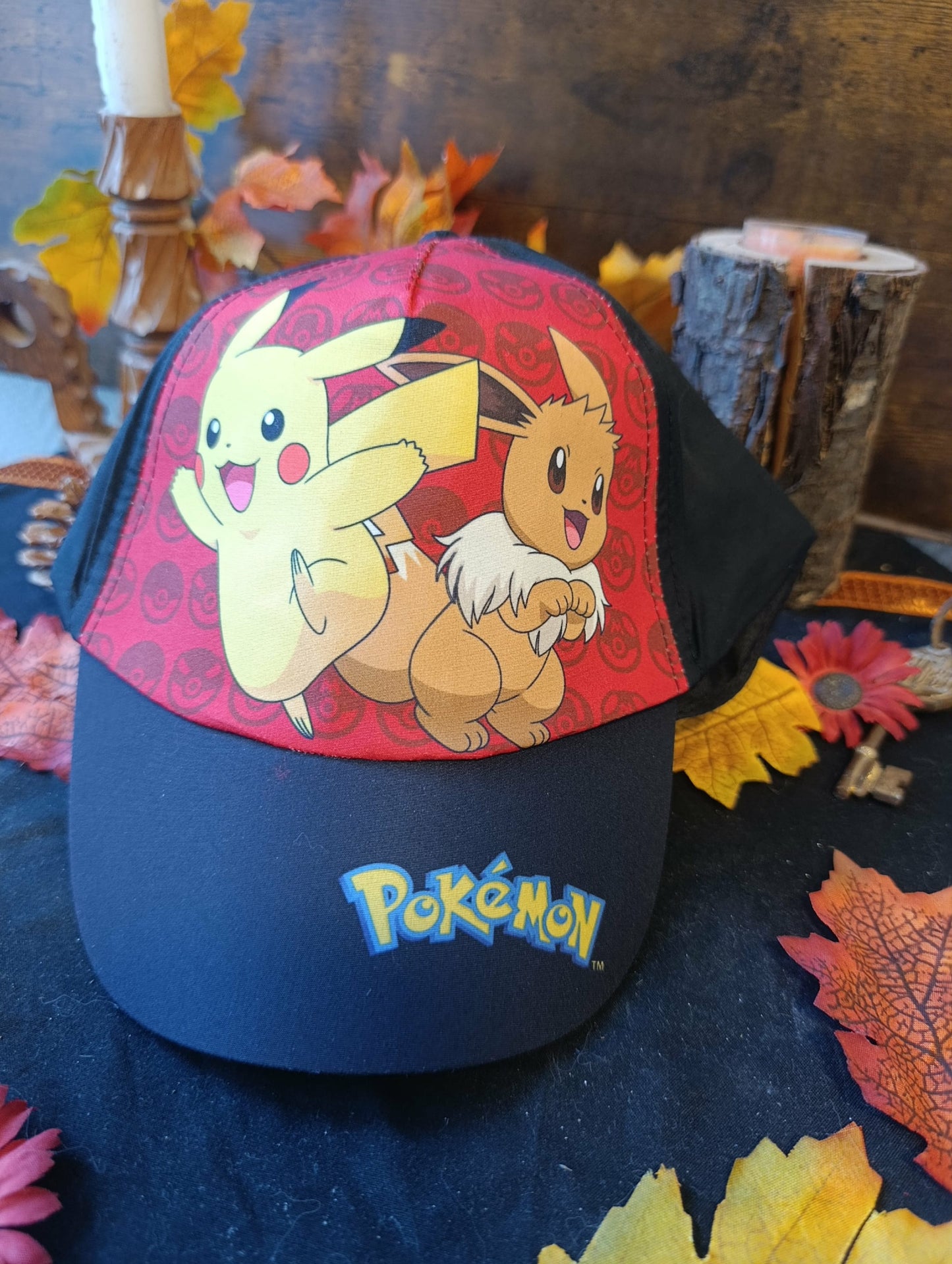 Casquette enfant Pikachu Evoli