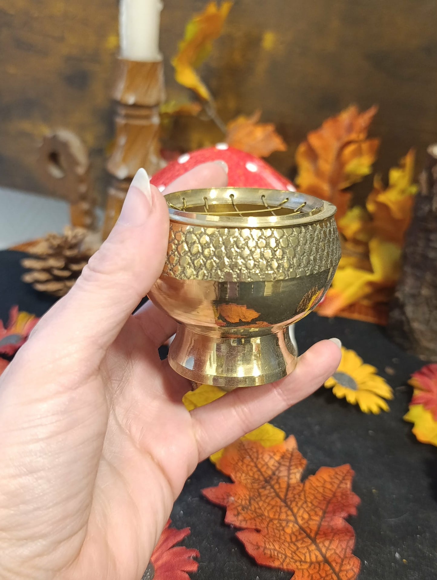 Encensoir Laiton doré