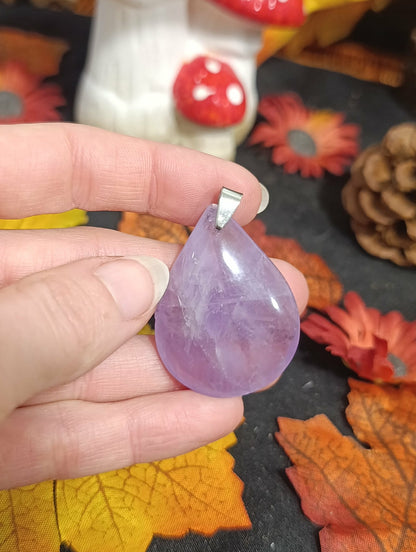 Pendentif Améthyste goutte