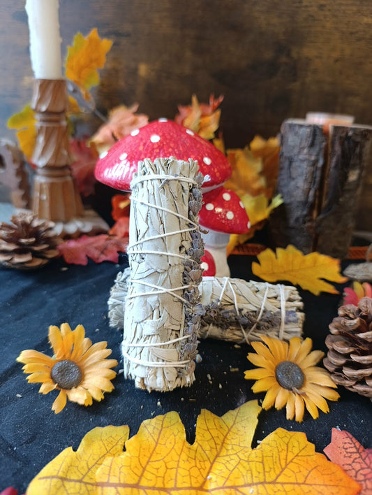 Bâton de fumigation Sauge Lavande