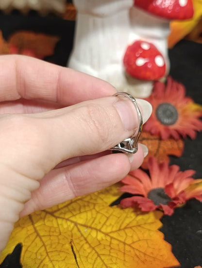 Bague Chrysoprase argent