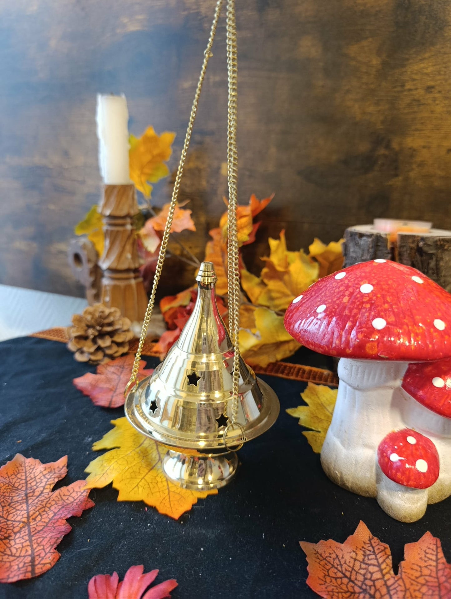 Encensoir à suspendre pointe étoile