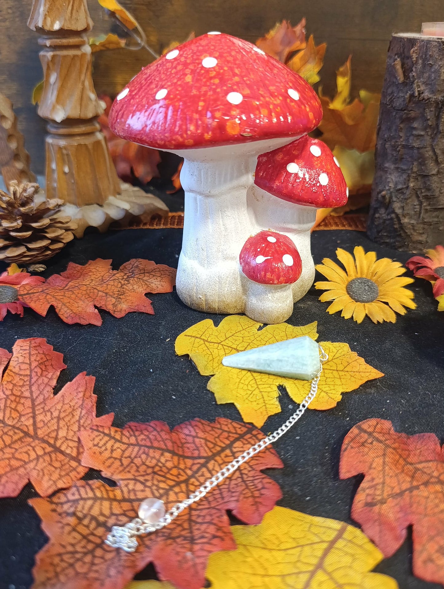 Pendule Amazonite pointe