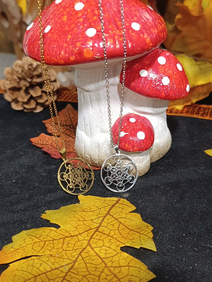 Collier acier inoxydable Metatron