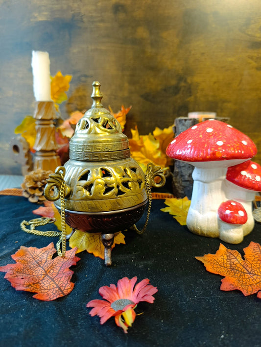 Encensoir à suspendre style antique