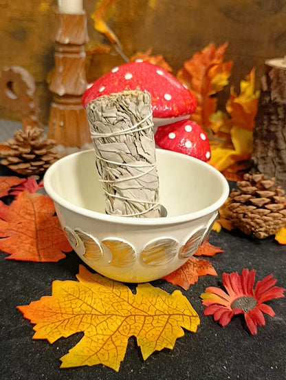 Bol de fumigation phases de Lune