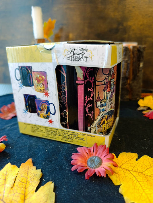Tasse La belle et la bête change de couleur Disney