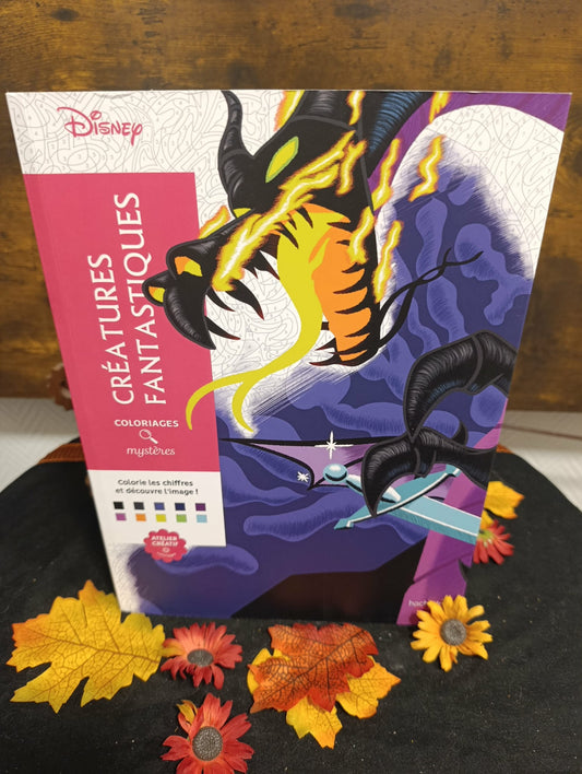 Créatures fantastiques Disney Coloriages mystères