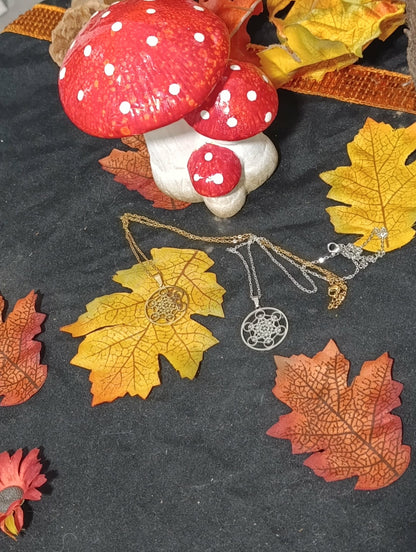 Collier acier inoxydable Metatron