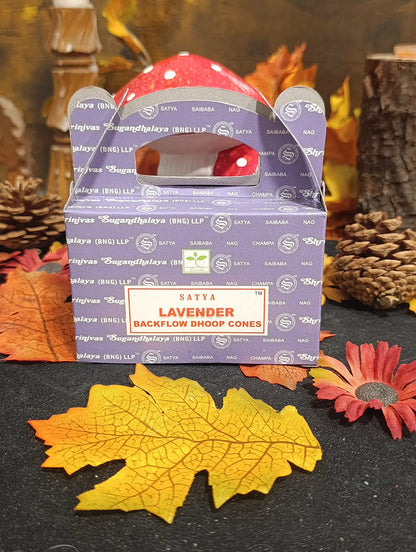 Satya Cône à refoulement Lavande