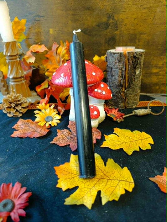 Grande bougie noire