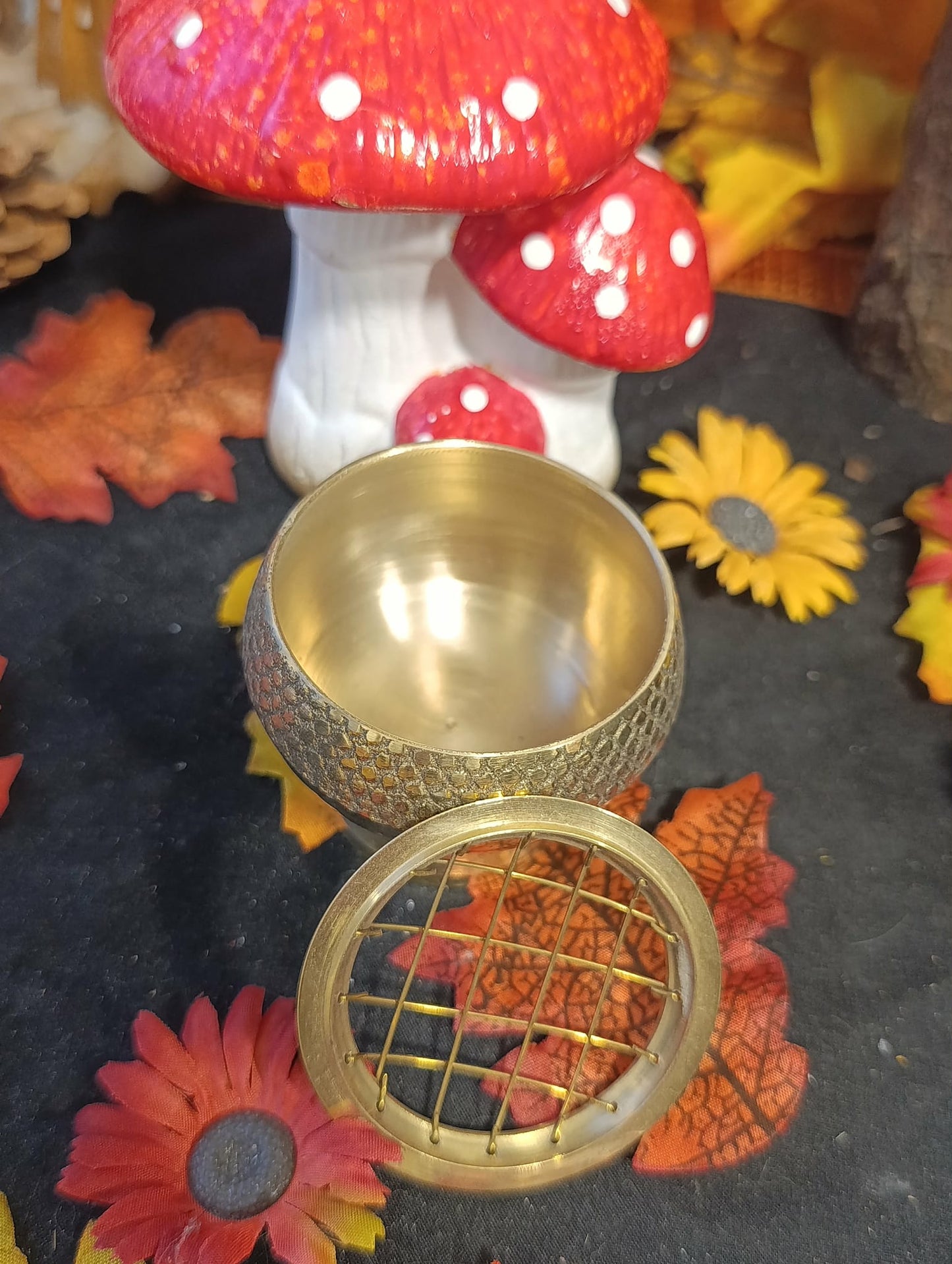 Encensoir Laiton doré