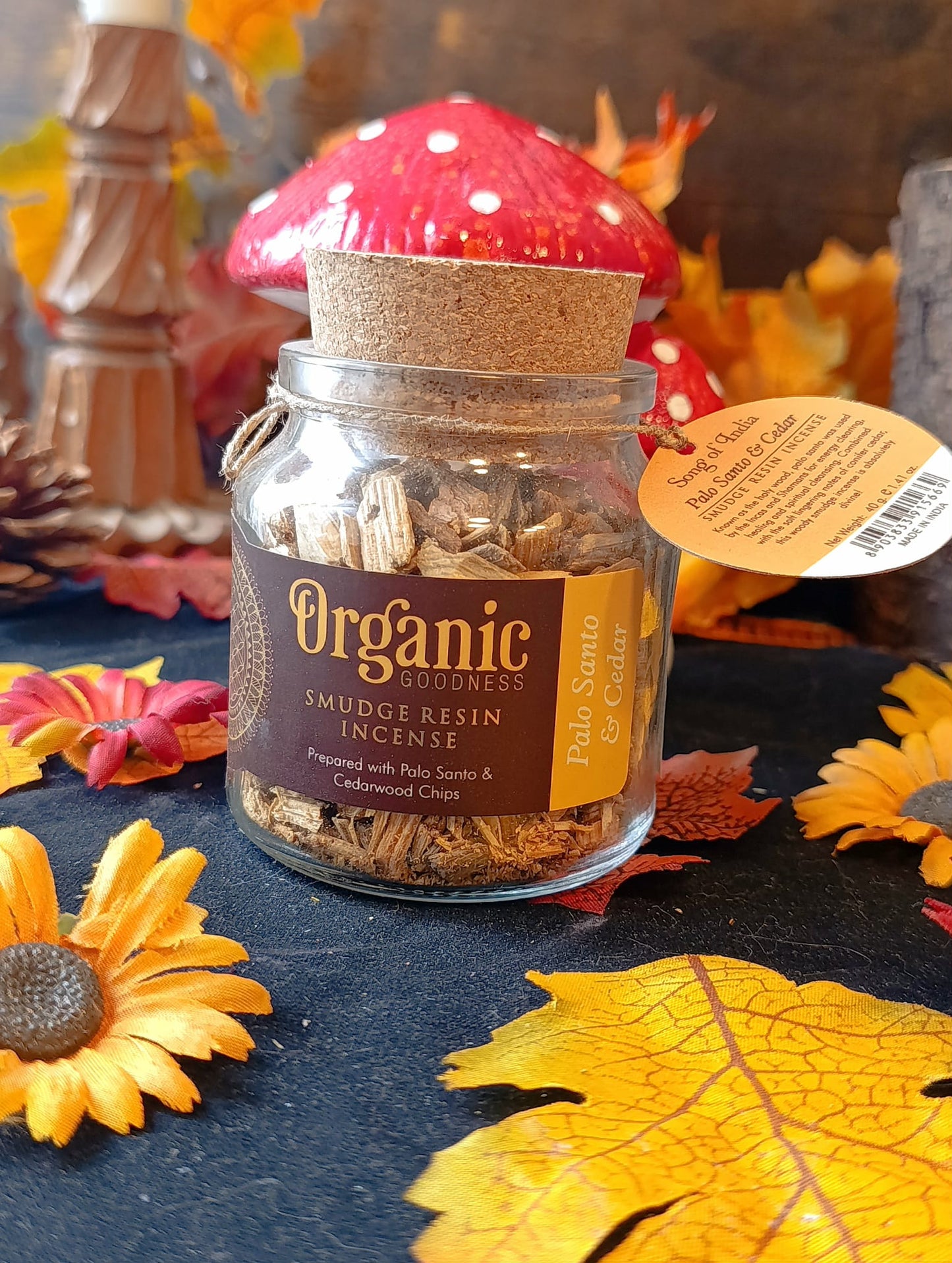 Encens Organic Goodness Palo Santo et Cèdre