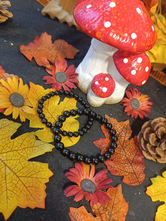 Bracelet Obsidienne noire