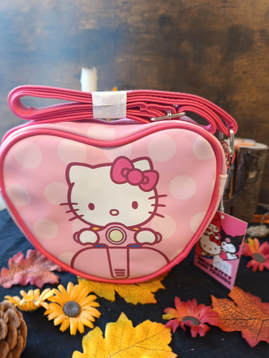 Petit sac coeur Hello Kitty