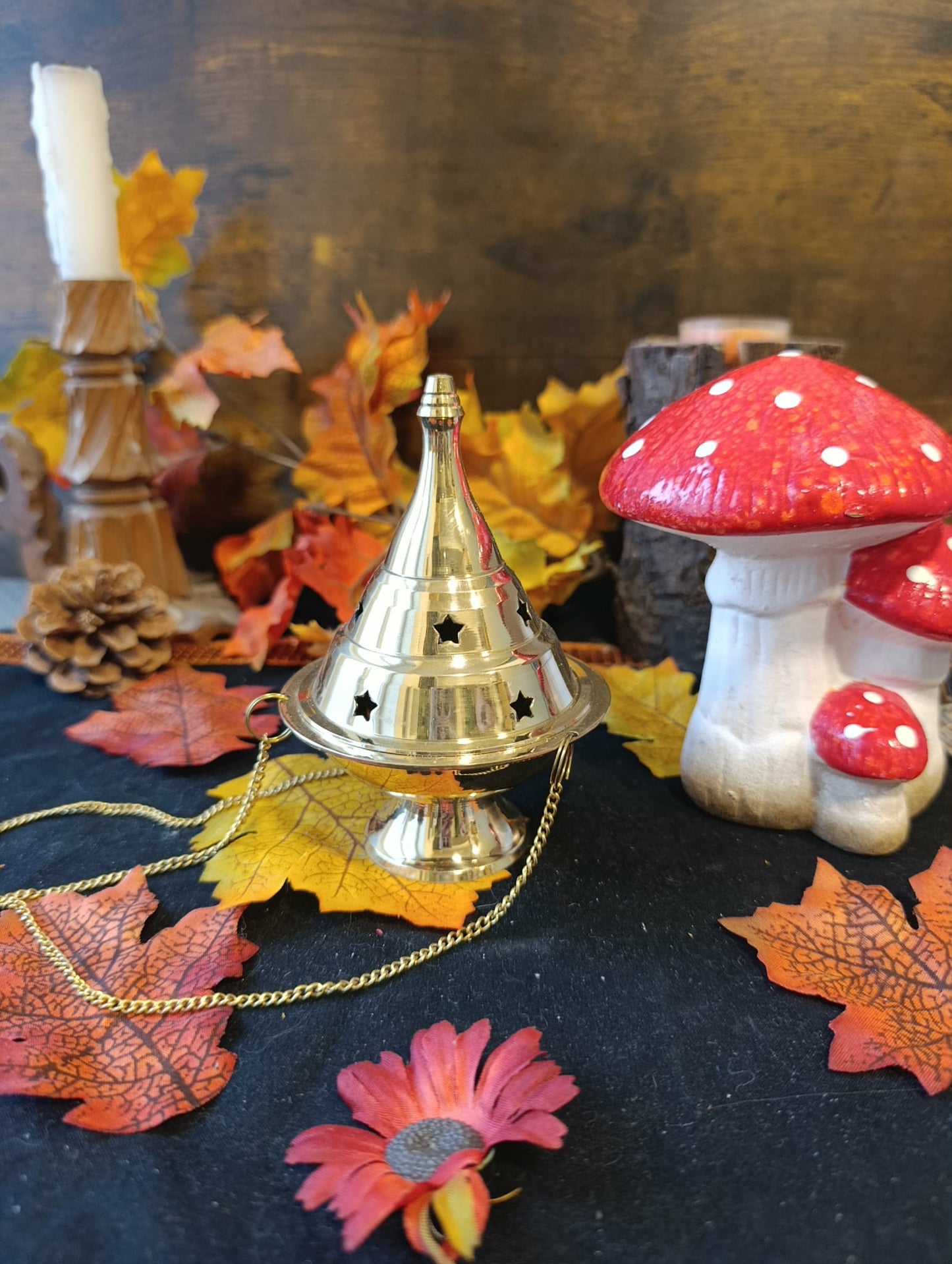 Encensoir à suspendre pointe étoile