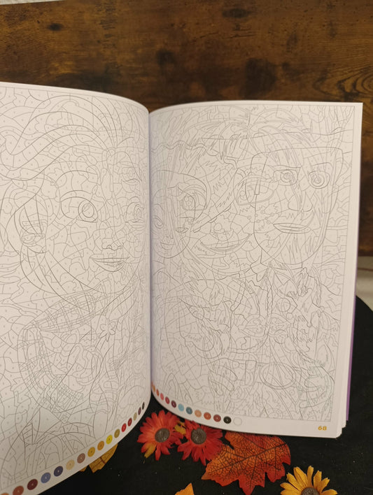 Portraits Disney Coloriages mystères