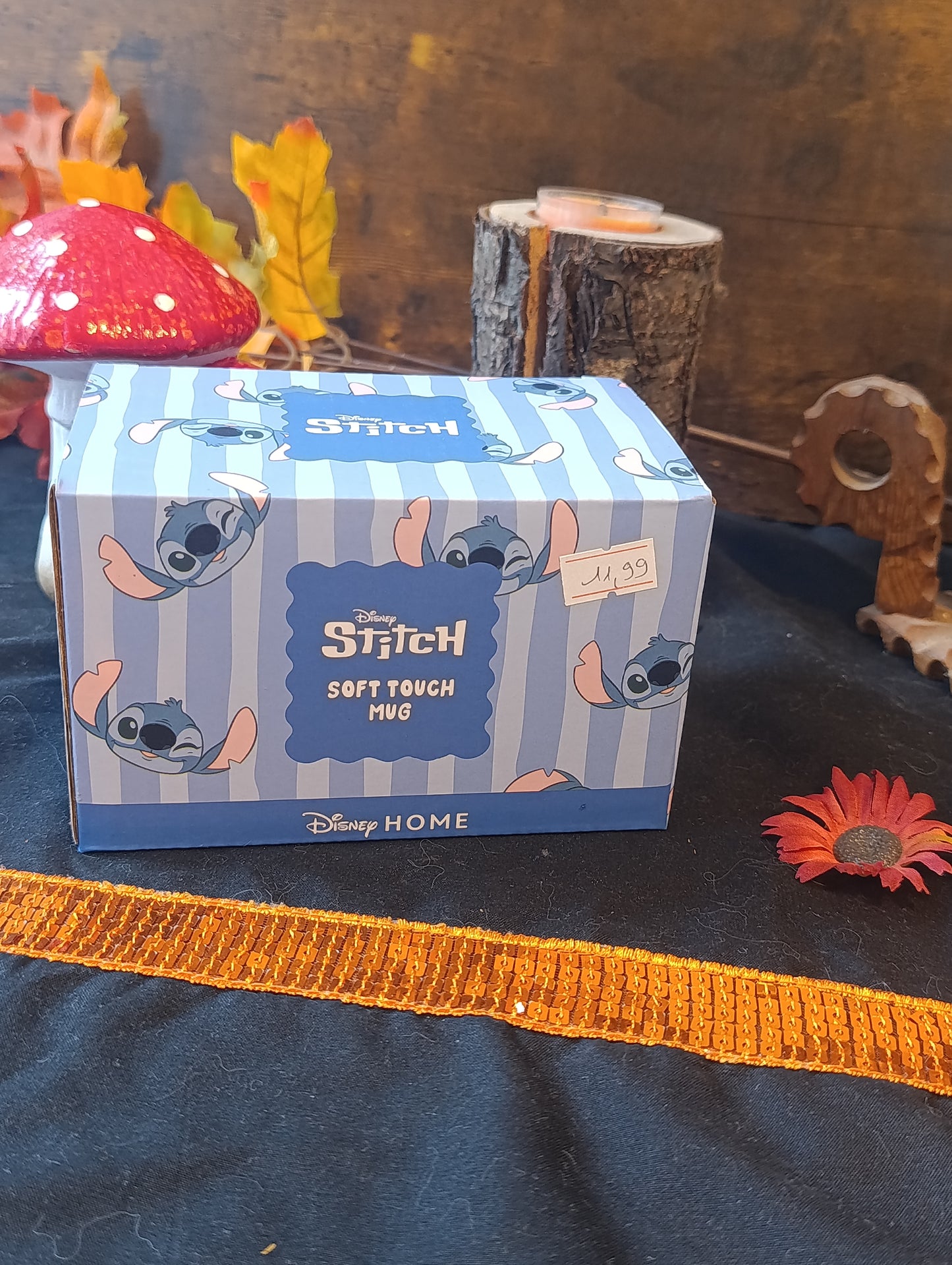 Mug Stitch Disney Lilo & Stitch – Tasse en Céramique bleu Coffret Cadeau