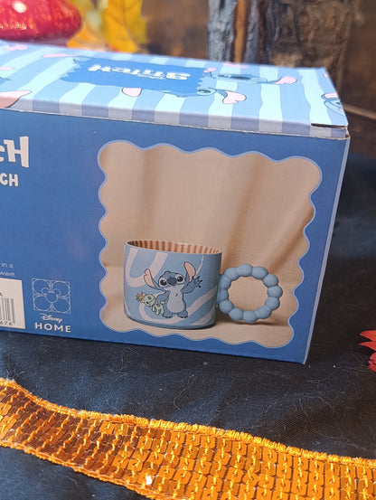 Mug Stitch Disney Lilo & Stitch – Tasse en Céramique bleu Coffret Cadeau