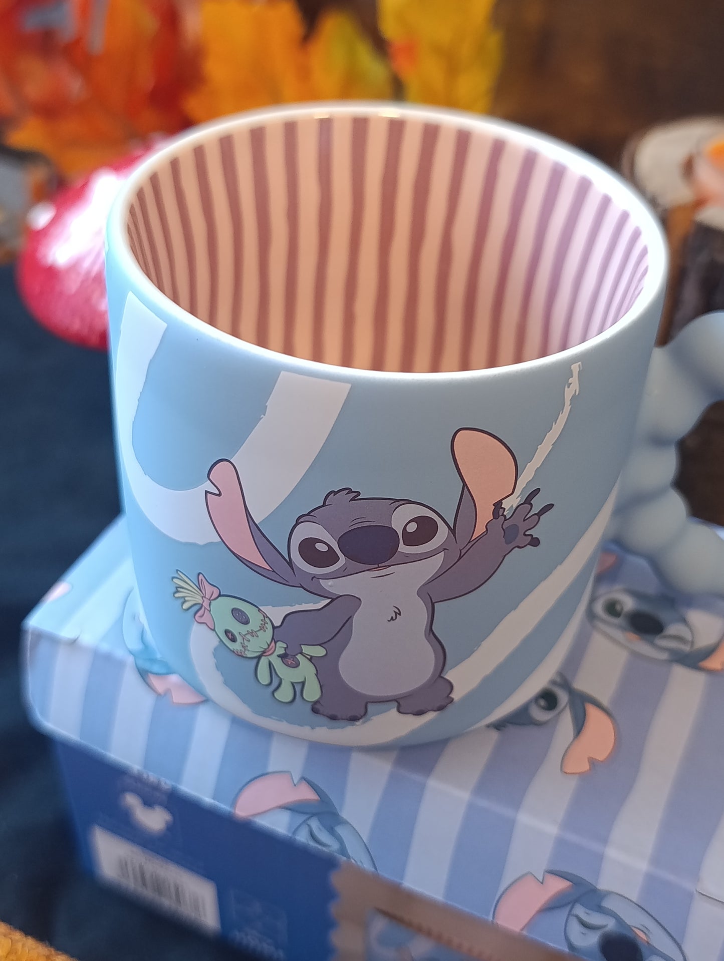 Mug Stitch Disney Lilo & Stitch – Tasse en Céramique bleu Coffret Cadeau