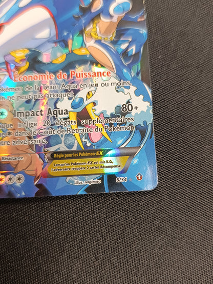 Carte Kyogre Ex team aqua