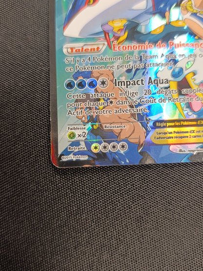 Carte Kyogre Ex team aqua