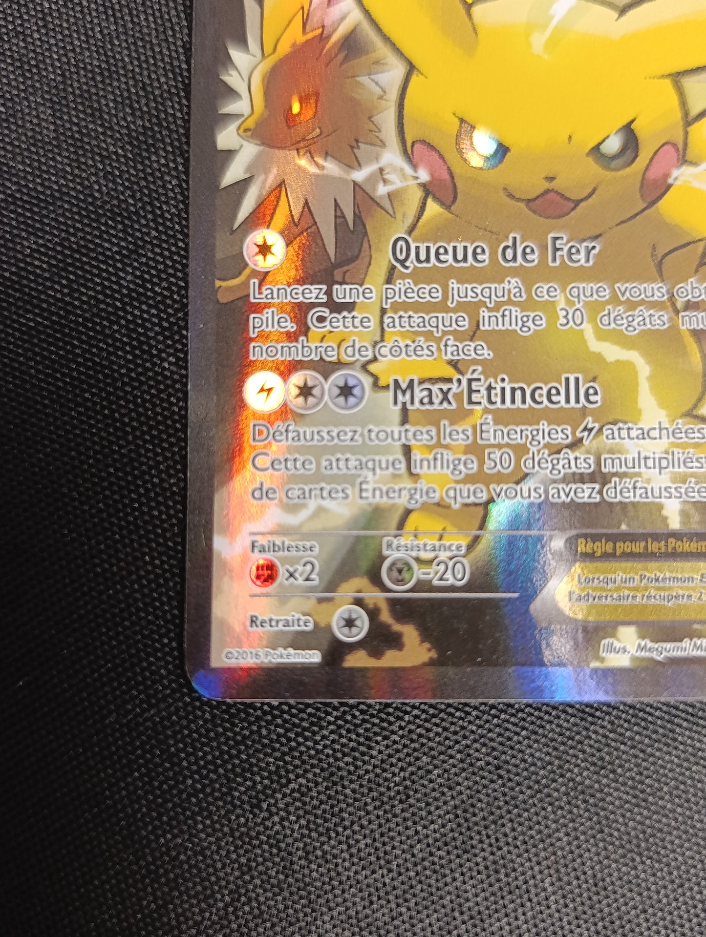 Carte Pikachu Ex