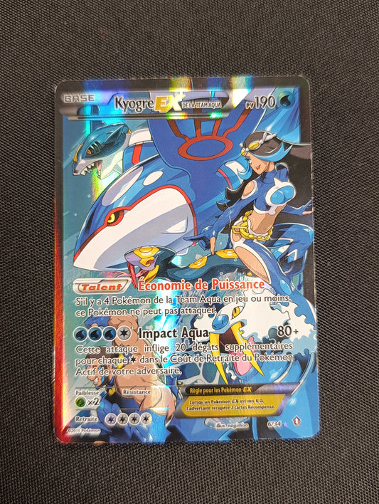 Carte Kyogre Ex team aqua